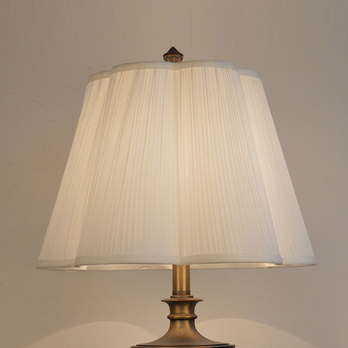 白色梅花型布艺灯罩客厅卧室书房