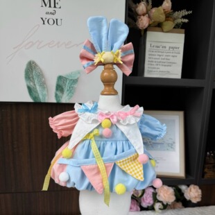 原创手工20cm棉花娃娃衣服一番赏雪莉玫着替星黛露玲娜贝儿高定裙