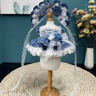 原创手工13英寸星黛露饼饼玲娜贝儿40cm棉花娃娃衣服娃衣