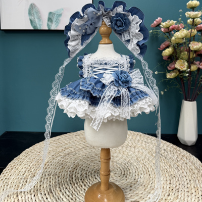 DANI高定手工娃衣定制玩偶公主裙