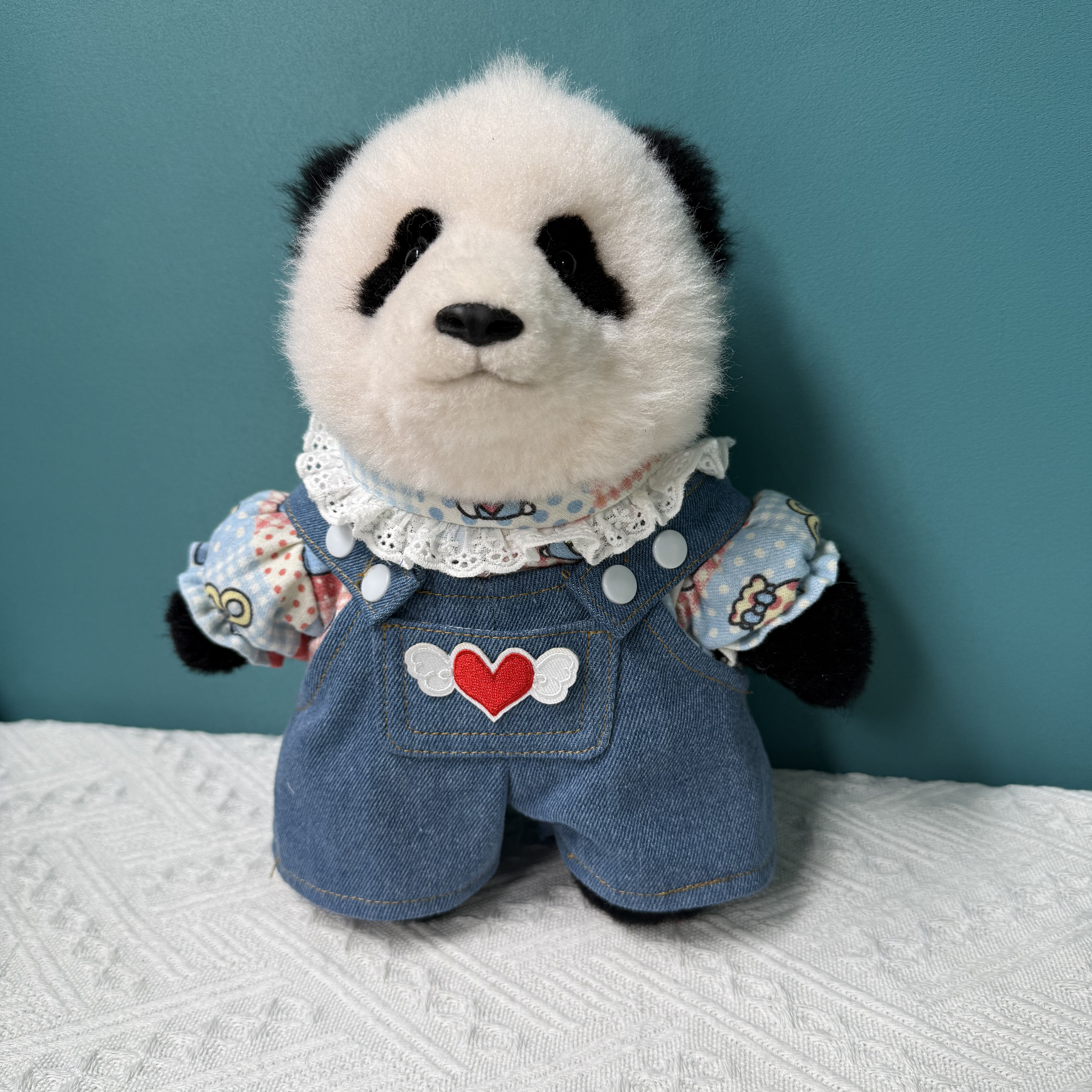 大头福宝娃衣背带裤星黛露拉布布