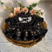 DANI手作 20CM棉花娃娃 星黛露衣服 现货 M着替 裙子 黑金风格