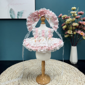 原创手工13英寸星黛露40cm棉花娃娃衣服大头裙莉娜熊20cm棉花娃衣