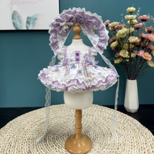 原创手工40cm衣服公主裙手工礼服饼饼裙星黛露玲娜贝儿重工着替