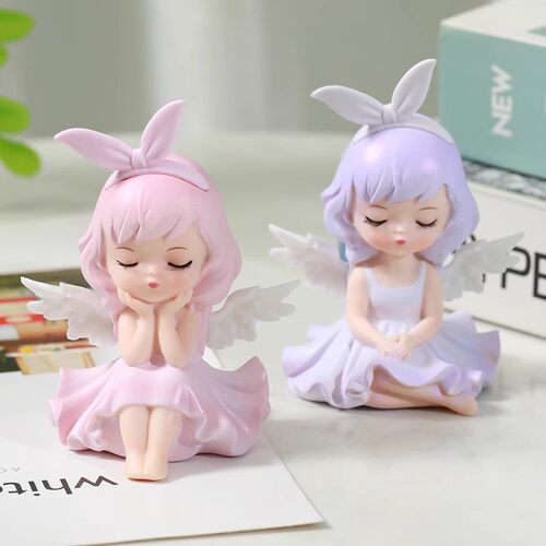 包邮安妮天使宝贝蛋糕装饰摆件网红娃娃女孩公主儿童生日烘焙插件