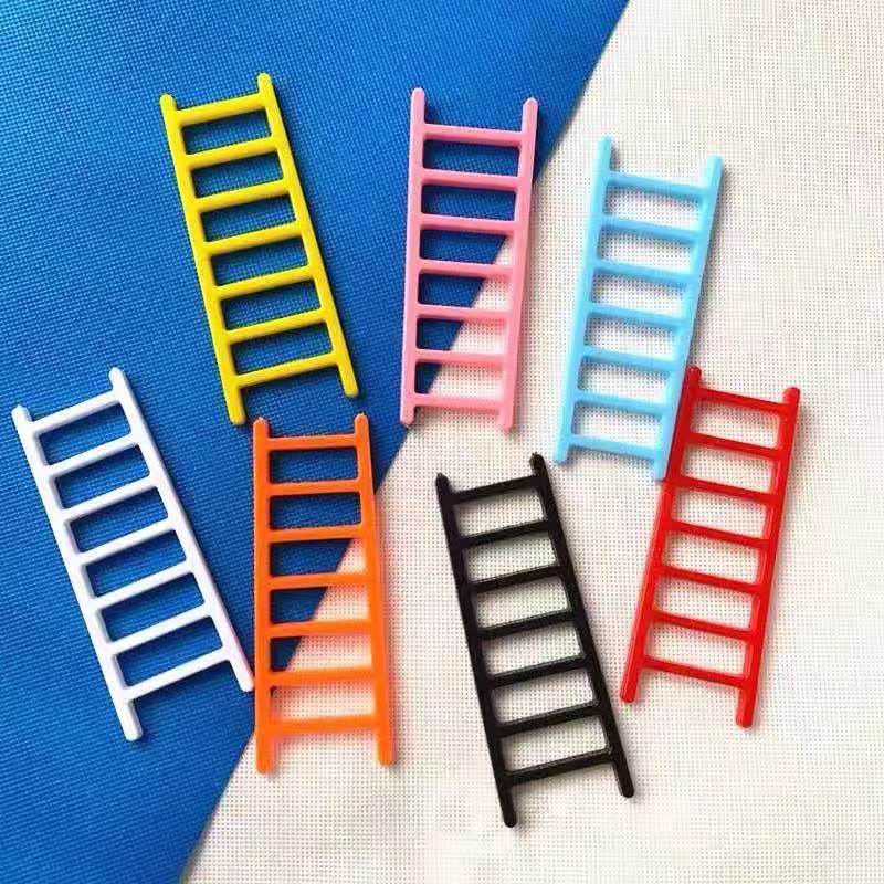 生日蛋糕装饰摆件彩色百搭小云梯可爱卡通烘焙插件甜品台派对装扮