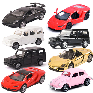 越野车回力小汽车蛋糕装饰摆件插件跑车男神大G奔驰模型生日配件