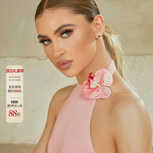 ZYM【又闻花名】花朵鸭嘴夹拉丁舞练功服配饰HD01