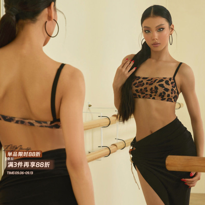 ZYM【The Daily 】上衣抹胸吊带拉丁舞练功服下胸围弹力带26042图片