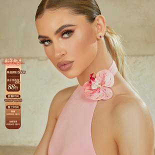 ZYM【又闻花名】花朵鸭嘴夹拉丁舞练功服配饰HD01