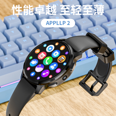 时尚智能手表男5G插卡全网通上网下载APP多功能拍照GPS定位情侣款