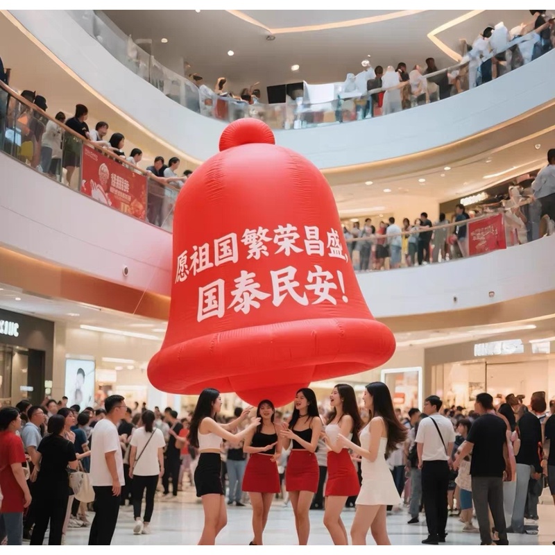 2026新年充气卡通大型户外氛围