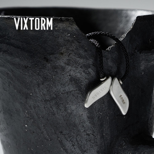VIXTORMS990银吊坠编制项链