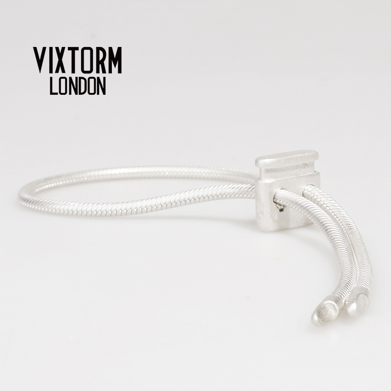 vixtorm03正品纯银手链 原创设计师款savon s925银蛇骨手链