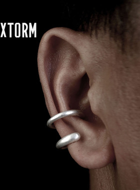 990足银耳夹 VIXTORM正品 以色列设计师原创 Rohan中性款耳饰现货