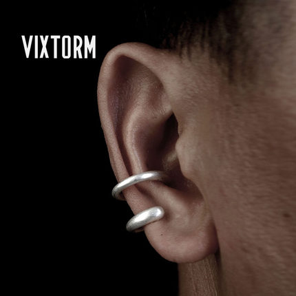 990足银耳夹 VIXTORM正品 以色列设计师原创 Rohan中性款耳饰现货