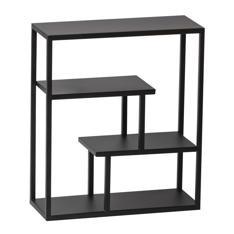 铁艺多宝格紫砂壶展示架博古架桌面茶壶摆放架茶具茶杯架子小摆件