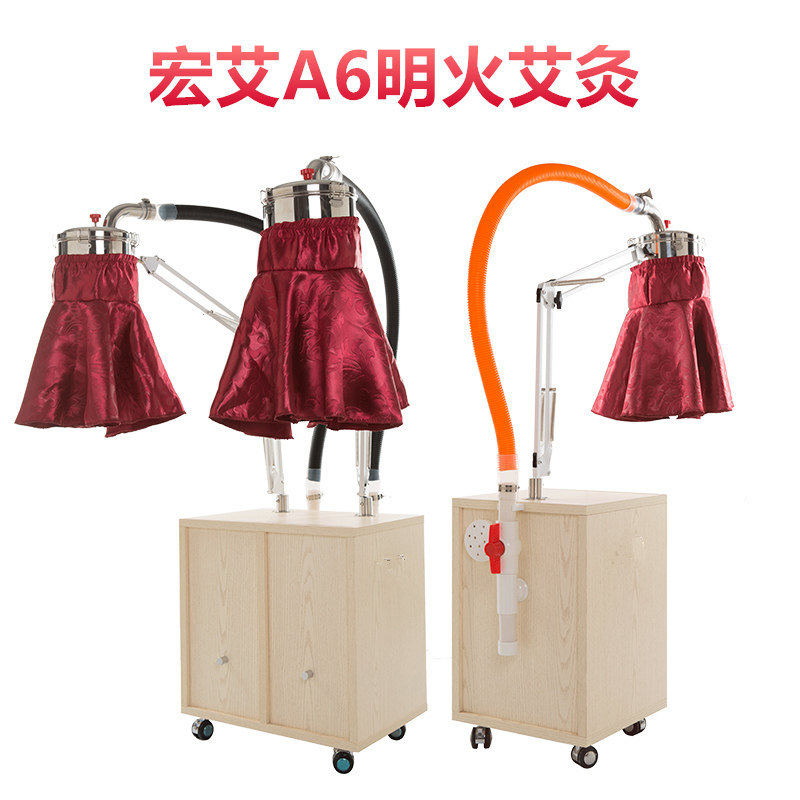 宏艾A6明火艾灸养生仪美容院专用家用立式艾炙盒仪温灸身艾灸仪器