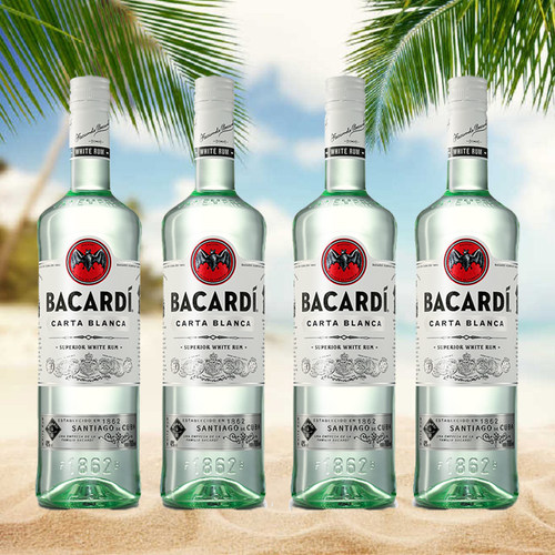 BACARDIrum4瓶特惠组合装