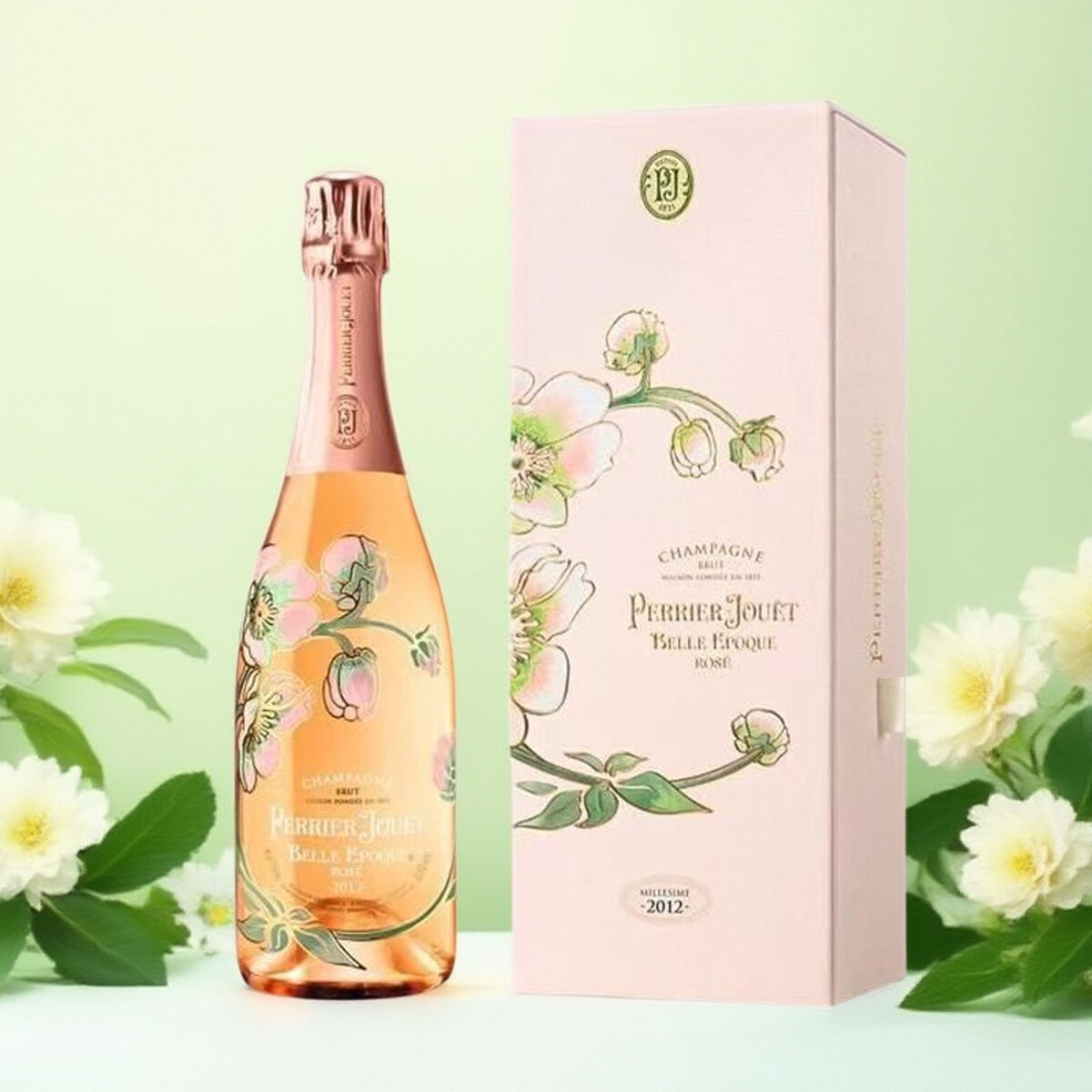 【礼盒装】法国进口巴黎之花香槟酒 起泡葡萄酒香槟高档酒750ml