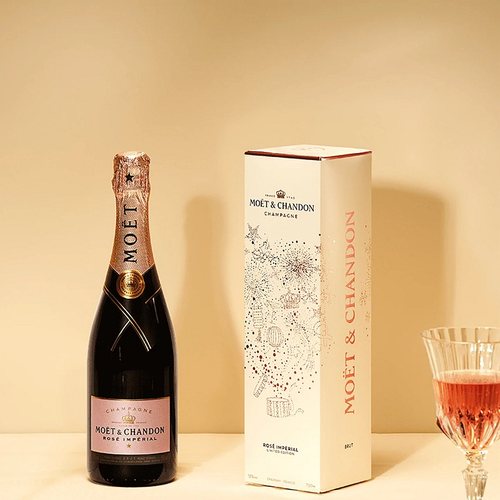 精美礼盒装香槟酒酩悦香槟
