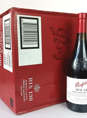 6瓶装#澳大利亚进口Penfolds奔富bin138/2/389/407干红葡萄酒整箱