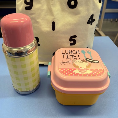 双层饭盒上班族2025新款微波炉加热专用分格饭盒轻便小学生专用