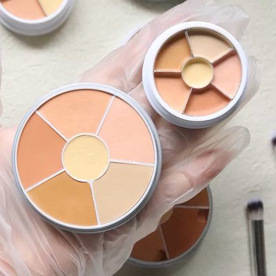 歌剧魅影遮瑕膏遮黑眼圈泪沟三色