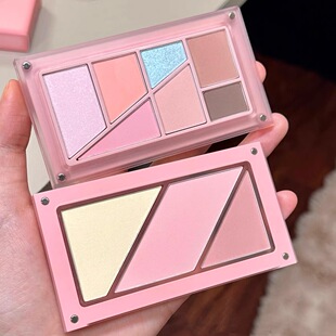 3ce叠叠乐腮红小样试色单色腮红修容盘提气色裸玫瑰蜜桃monopink