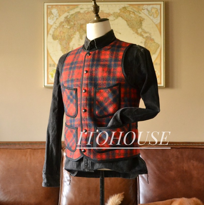 ITOHOUSE에서 제작한 DUSK VEST 4포켓 헌팅조끼