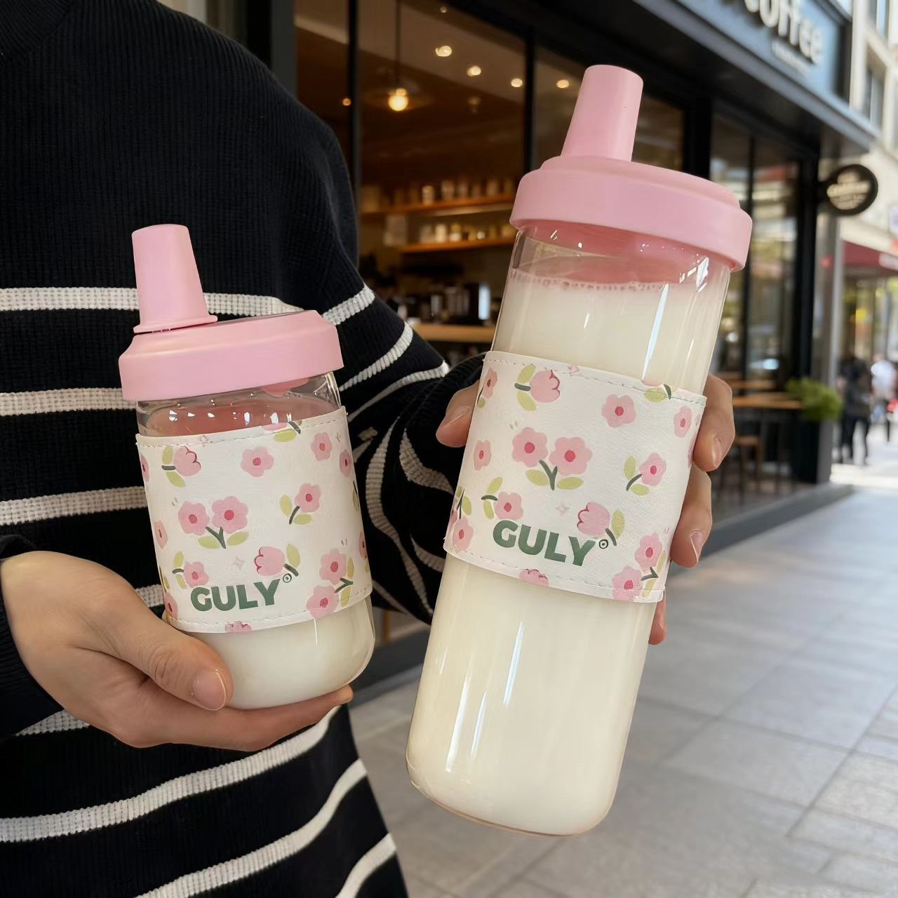 早餐隔热豆浆杯耐高温上班族外带便携咖啡牛奶食品级密封早餐杯子,餐饮具,玻璃杯,淘宝优惠券,粉丝福利购,淘宝优惠卷