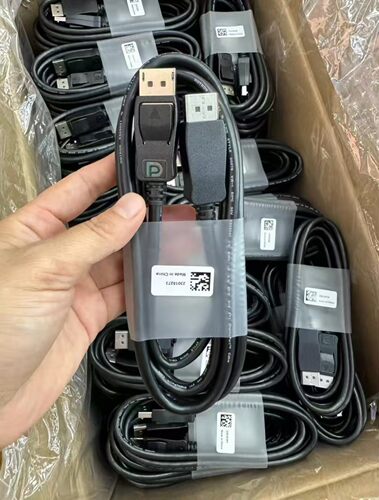 惠普原装拆机DP线2.1版8K高刷铜芯加粗线带防2K360 1.8米 电竞
