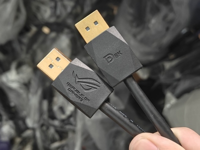 华硕ROG原装dp线2.1版镀金头支持1k400Hz2k360/4k240/8k60 1.8米