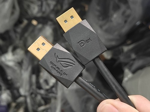 华硕ROG原装dp线2.1版镀金头支持1k400Hz2k360/4k240/8k60 1.8米