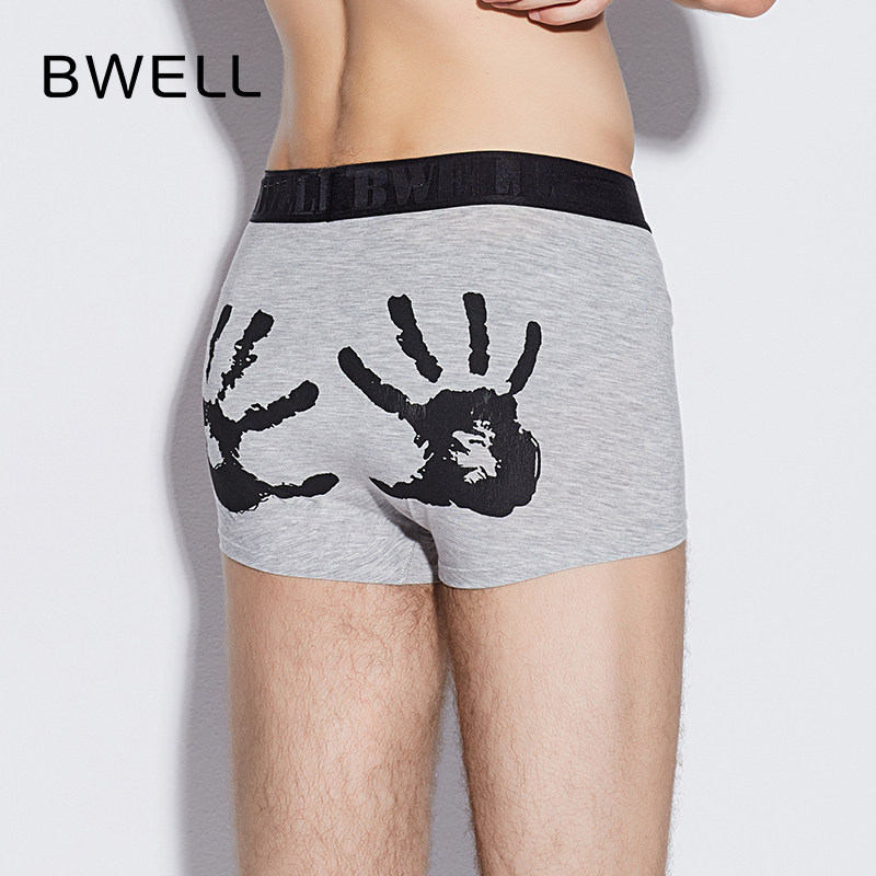 BWELL单条装潮趣印花男士