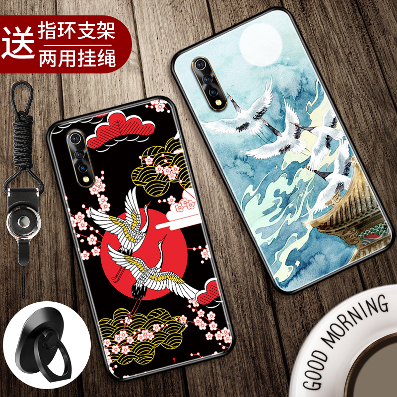 vivoy7s viov卡通彩绘全包丫手机壳(非品牌)