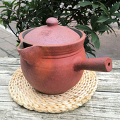 四川雅安荥经沙锅老式 粗土中药壶熬药锅大号家用大容量煎药锅砂锅