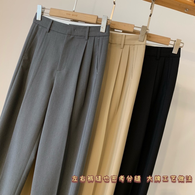 高腰通勤其他长裤西装裤