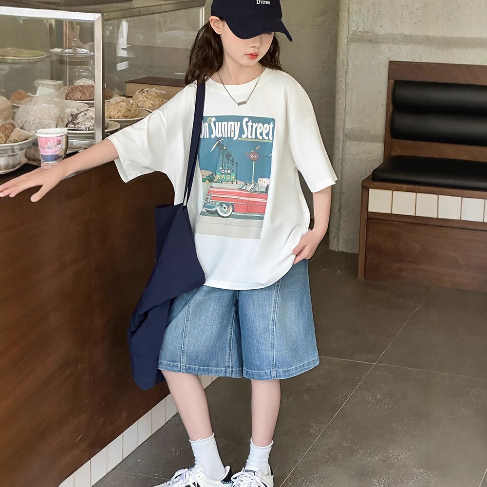 女童夏装时尚休闲两件套