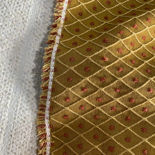 高端欧美式棕色几何中古复古沙发布料面料坐垫套盖布桌布抱枕