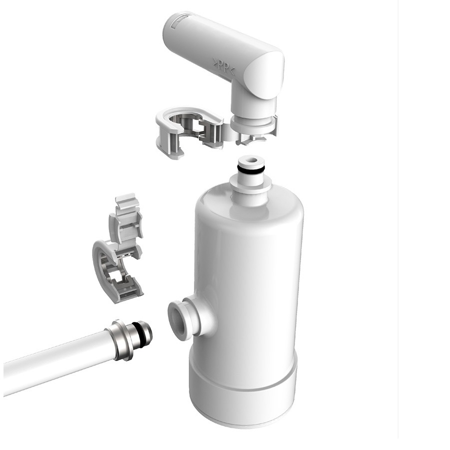 智能马桶过滤器双卡接款净水滤芯家用净水优质PP棉除菌滤芯