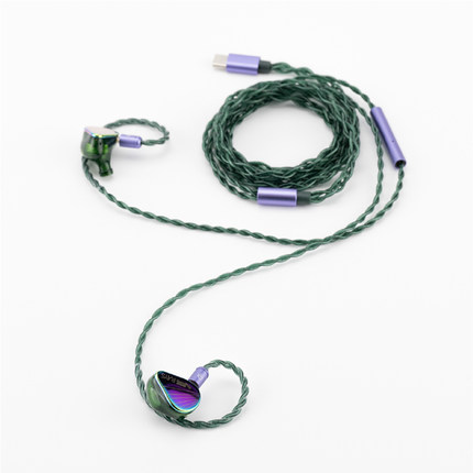 水月雨光束RAYS入耳式有线耳机TypeC听声辨位麦克风手机电脑通用