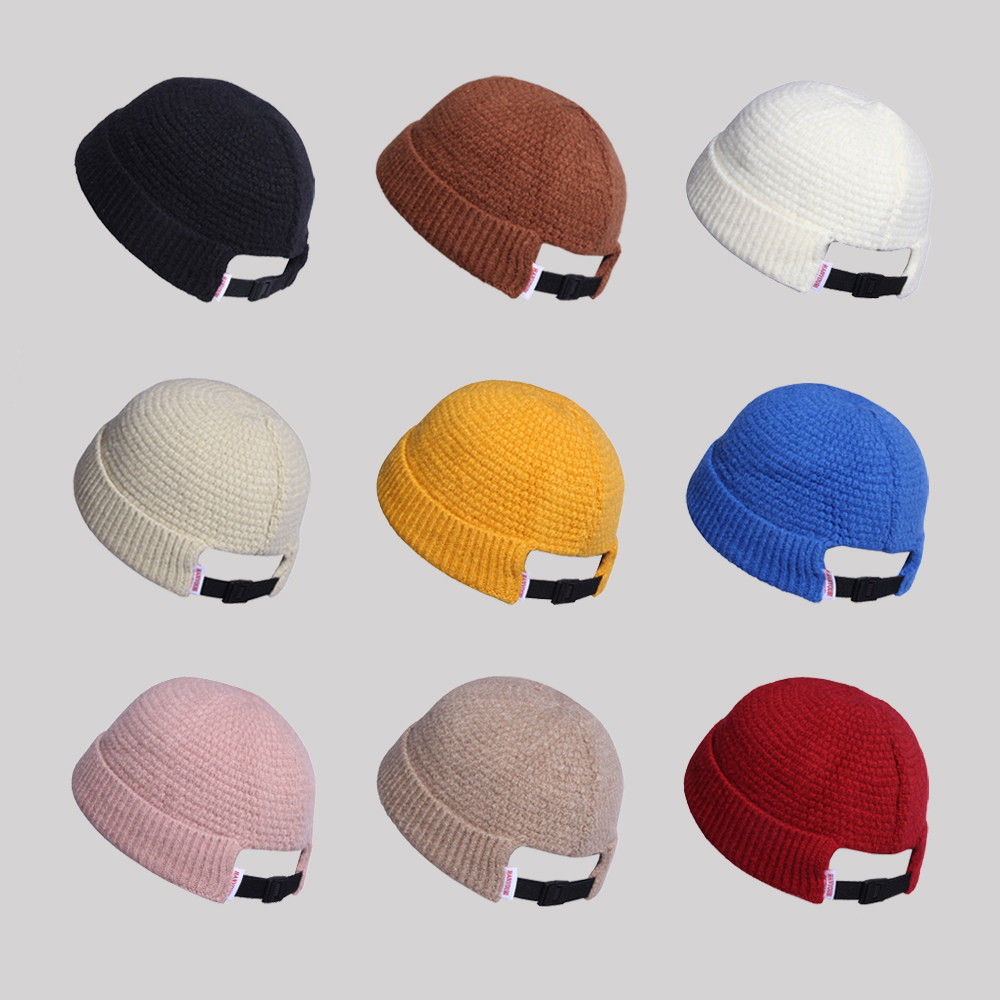 秋冬纯色毛线帽弹力绳个性百搭针织帽瓜皮帽圆顶雅痞水手菠萝帽潮,服饰配件/皮带/帽子/围巾,帽子,淘宝优惠券,粉丝福利购,淘宝优惠卷