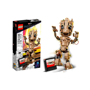 积木玩具模型礼物 乐高LEGO我是格鲁特漫威超级英雄系列76217拼装