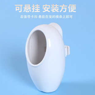 鸟用防撒防甩食盒鸟食罐食碗食杯八哥画眉鹦鹉喂食下料器鸟食具