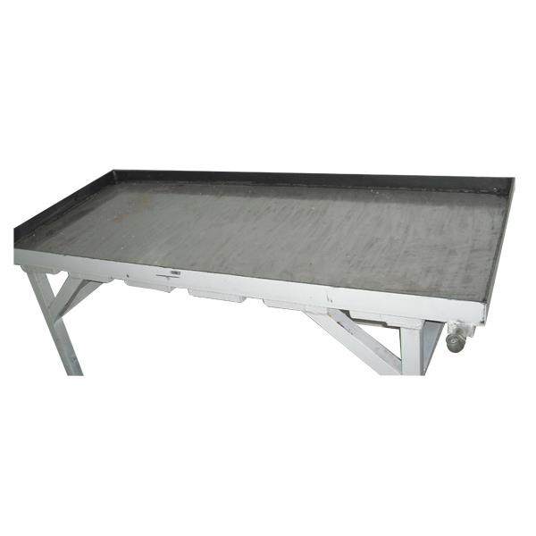 酥糖夹心糖冷却生产设备糖果冷却机冷却操作台水循环冷却