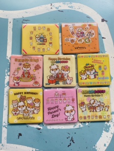 出口外贸三丽o可爱C K仓鼠超大磁性冰箱贴磁铁冰箱防盗门装饰