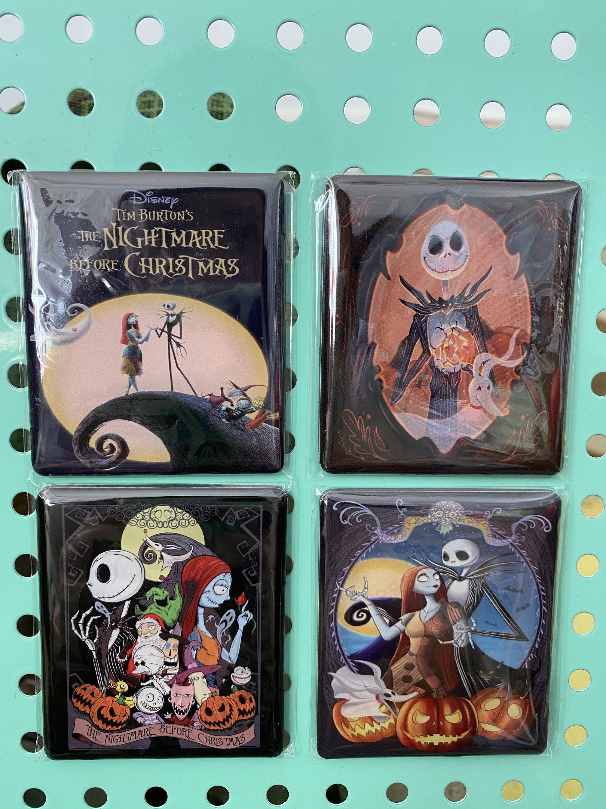 出口外贸超大磁性冰箱贴便签贴圣诞惊魂夜杰克鬼新娘