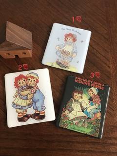 出口日本订单Raggedy Ann&Andy 超大磁性冰箱贴