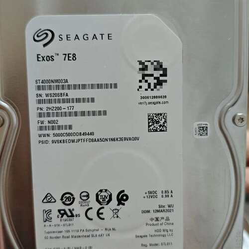 维修4T ST4000NM003A SAS器硬议价